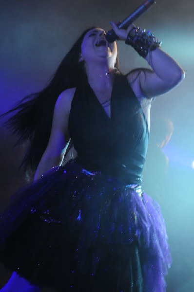 Evanescence at Stubb's BarBQ, Austin, Texas 04/17/12