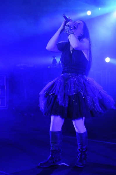 Evanescence at Stubb's BarBQ, Austin, Texas 04/17/12