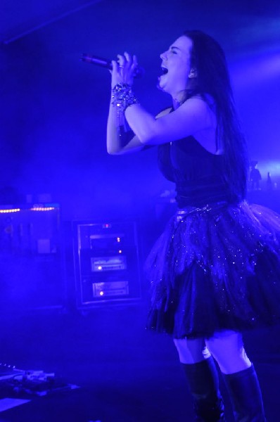 Evanescence at Stubb's BarBQ, Austin, Texas 04/17/12