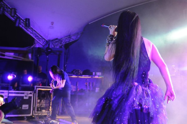 Evanescence at Stubb's BarBQ, Austin, Texas 04/17/12