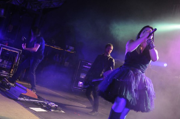 Evanescence at Stubb's BarBQ, Austin, Texas 04/17/12