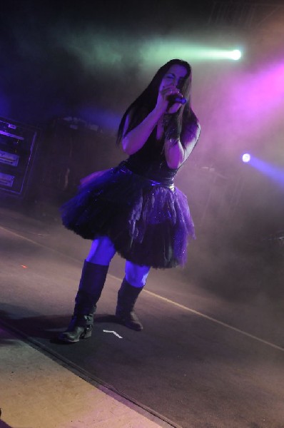 Evanescence at Stubb's BarBQ, Austin, Texas 04/17/12