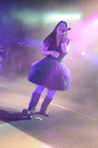 Evanescence at Stubb's BarBQ, Austin, Texas 04/17/12