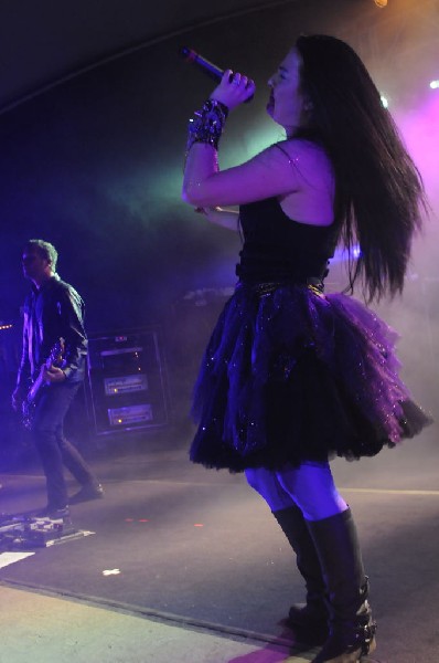 Evanescence at Stubb's BarBQ, Austin, Texas 04/17/12