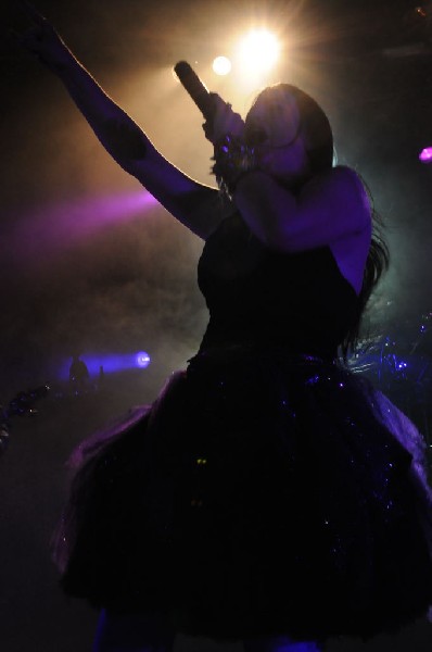 Evanescence at Stubb's BarBQ, Austin, Texas 04/17/12