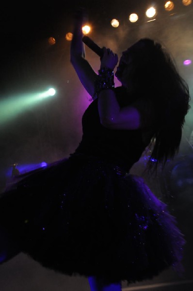 Evanescence at Stubb's BarBQ, Austin, Texas 04/17/12