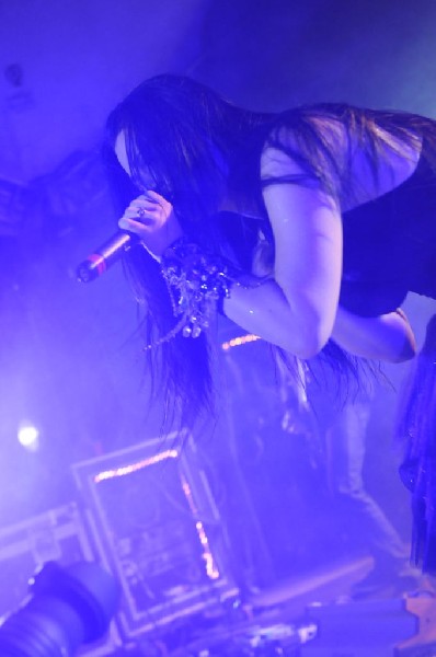 Evanescence at Stubb's BarBQ, Austin, Texas 04/17/12