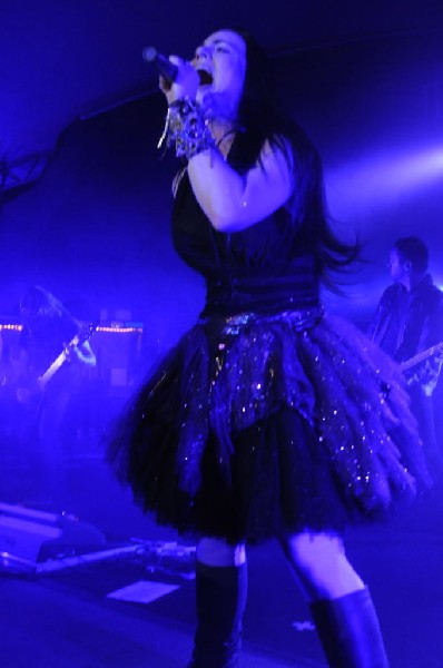 Evanescence at Stubb's BarBQ, Austin, Texas 04/17/12