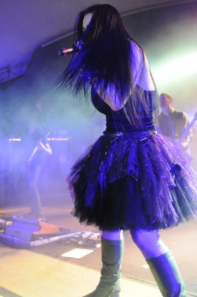 Evanescence at Stubb's BarBQ, Austin, Texas 04/17/12