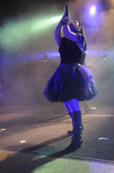 Evanescence at Stubb's BarBQ, Austin, Texas 04/17/12