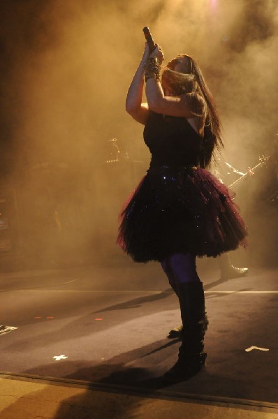 Evanescence at Stubb's BarBQ, Austin, Texas 04/17/12