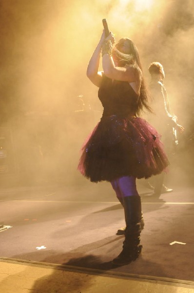 Evanescence at Stubb's BarBQ, Austin, Texas 04/17/12