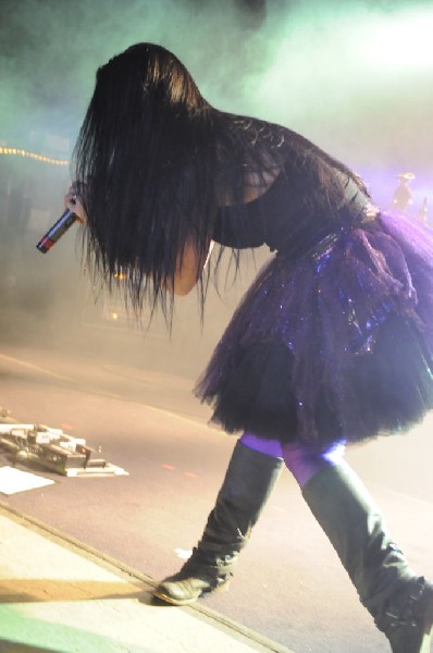 Evanescence at Stubb's BarBQ, Austin, Texas 04/17/12