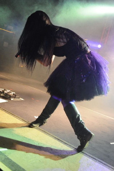 Evanescence at Stubb's BarBQ, Austin, Texas 04/17/12