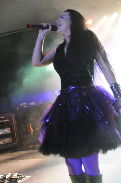 Evanescence at Stubb's BarBQ, Austin, Texas 04/17/12