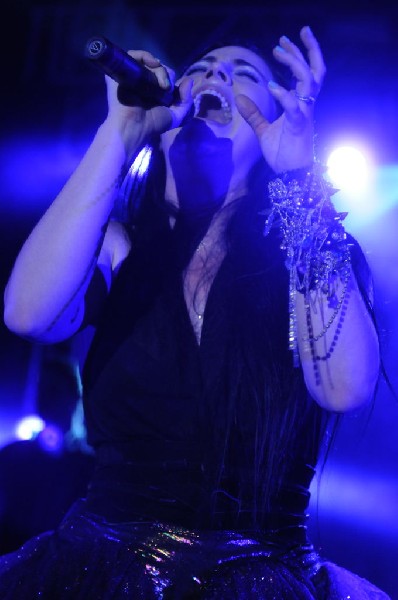 Evanescence at Stubb's BarBQ, Austin, Texas 04/17/12