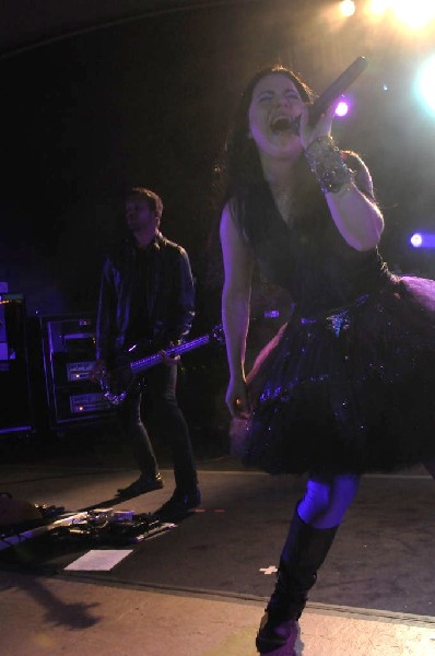 Evanescence at Stubb's BarBQ, Austin, Texas 04/17/12