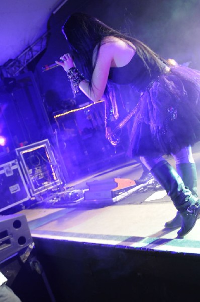 Evanescence at Stubb's BarBQ, Austin, Texas 04/17/12