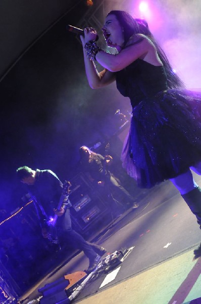 Evanescence at Stubb's BarBQ, Austin, Texas 04/17/12