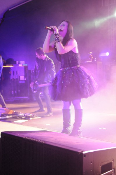 Evanescence at Stubb's BarBQ, Austin, Texas 04/17/12