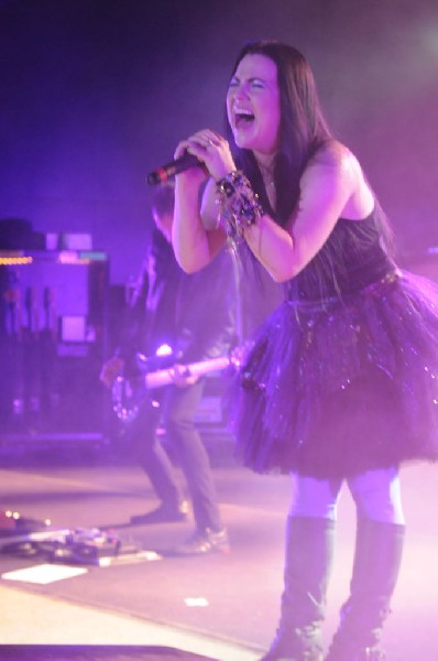 Evanescence at Stubb's BarBQ, Austin, Texas 04/17/12