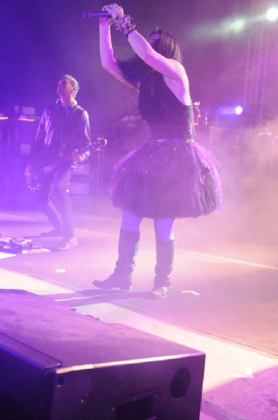 Evanescence at Stubb's BarBQ, Austin, Texas 04/17/12