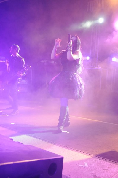 Evanescence at Stubb's BarBQ, Austin, Texas 04/17/12