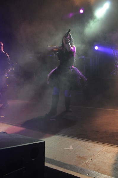 Evanescence at Stubb's BarBQ, Austin, Texas 04/17/12