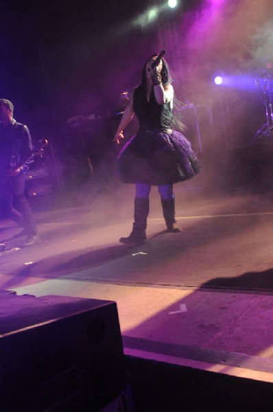 Evanescence at Stubb's BarBQ, Austin, Texas 04/17/12