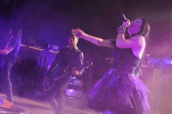 Evanescence at Stubb's BarBQ, Austin, Texas 04/17/12