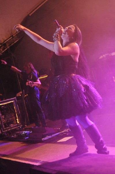 Evanescence at Stubb's BarBQ, Austin, Texas 04/17/12