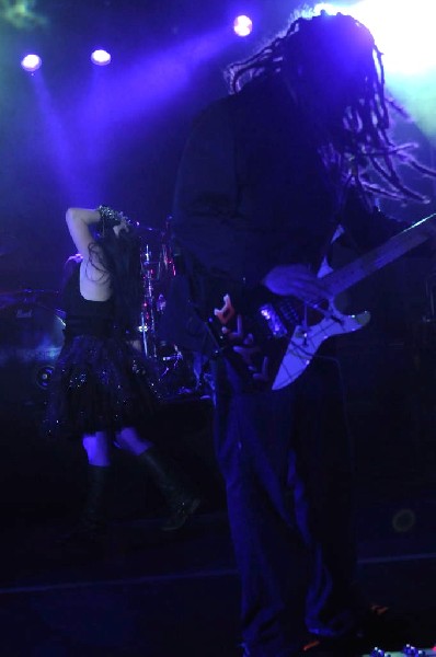 Evanescence at Stubb's BarBQ, Austin, Texas 04/17/12