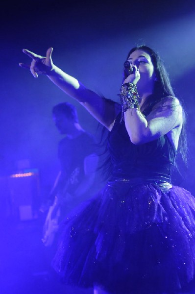 Evanescence at Stubb's BarBQ, Austin, Texas 04/17/12