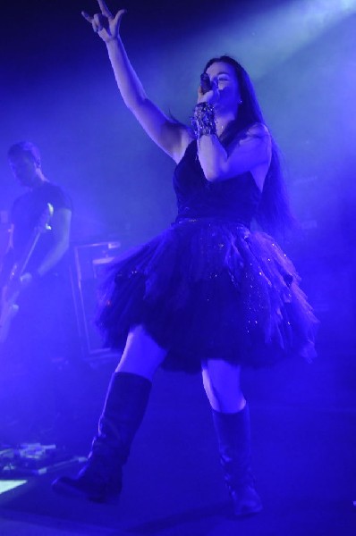 Evanescence at Stubb's BarBQ, Austin, Texas 04/17/12