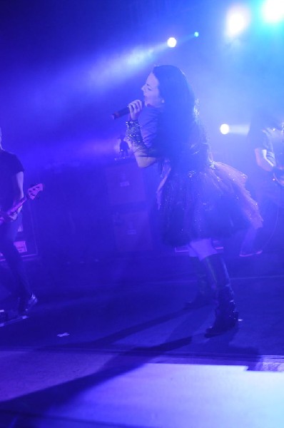 Evanescence at Stubb's BarBQ, Austin, Texas 04/17/12