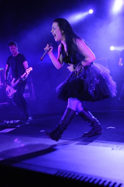 Evanescence at Stubb's BarBQ, Austin, Texas 04/17/12