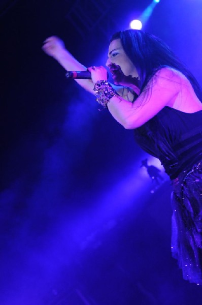 Evanescence at Stubb's BarBQ, Austin, Texas 04/17/12