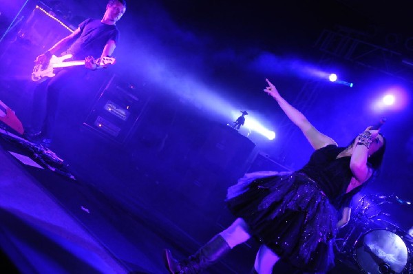 Evanescence at Stubb's BarBQ, Austin, Texas 04/17/12