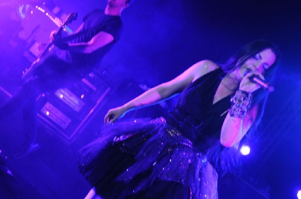 Evanescence at Stubb's BarBQ, Austin, Texas 04/17/12