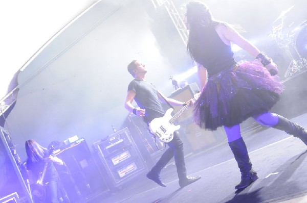 Evanescence at Stubb's BarBQ, Austin, Texas 04/17/12