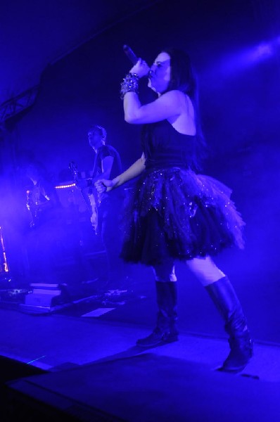 Evanescence at Stubb's BarBQ, Austin, Texas 04/17/12