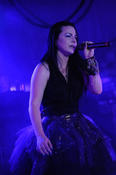 Evanescence at Stubb's BarBQ, Austin, Texas 04/17/12 - photo by Jeff Barrin