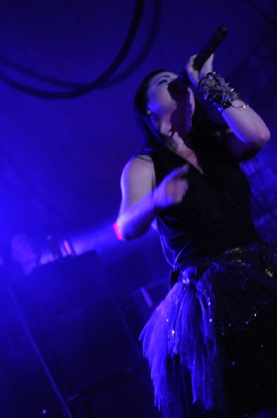 Evanescence at Stubb's BarBQ, Austin, Texas 04/17/12 - photo by Jeff Barrin