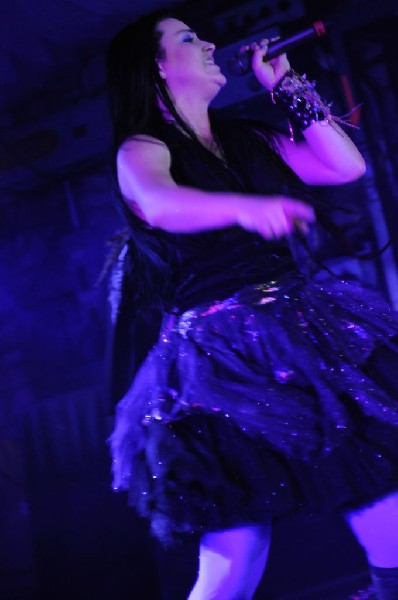 Evanescence at Stubb's BarBQ, Austin, Texas 04/17/12 - photo by Jeff Barrin