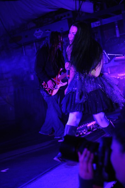 Evanescence at Stubb's BarBQ, Austin, Texas 04/17/12 - photo by Jeff Barrin