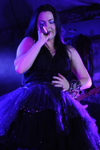 Evanescence at Stubb's BarBQ, Austin, Texas 04/17/12 - photo by Jeff Barrin