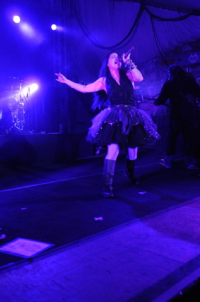 Evanescence at Stubb's BarBQ, Austin, Texas 04/17/12 - photo by Jeff Barrin