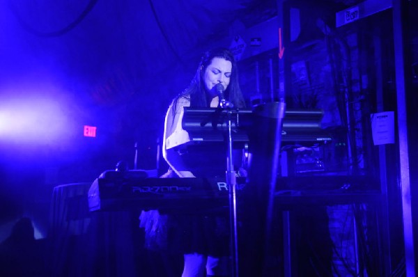 Evanescence at Stubb's BarBQ, Austin, Texas 04/17/12 - photo by Jeff Barrin