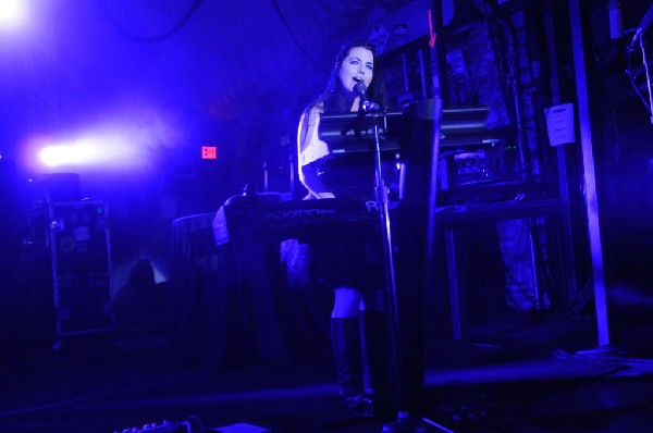 Evanescence at Stubb's BarBQ, Austin, Texas 04/17/12 - photo by Jeff Barrin