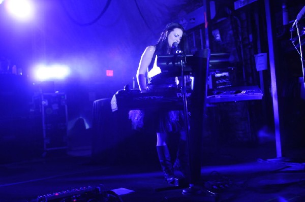 Evanescence at Stubb's BarBQ, Austin, Texas 04/17/12 - photo by Jeff Barrin